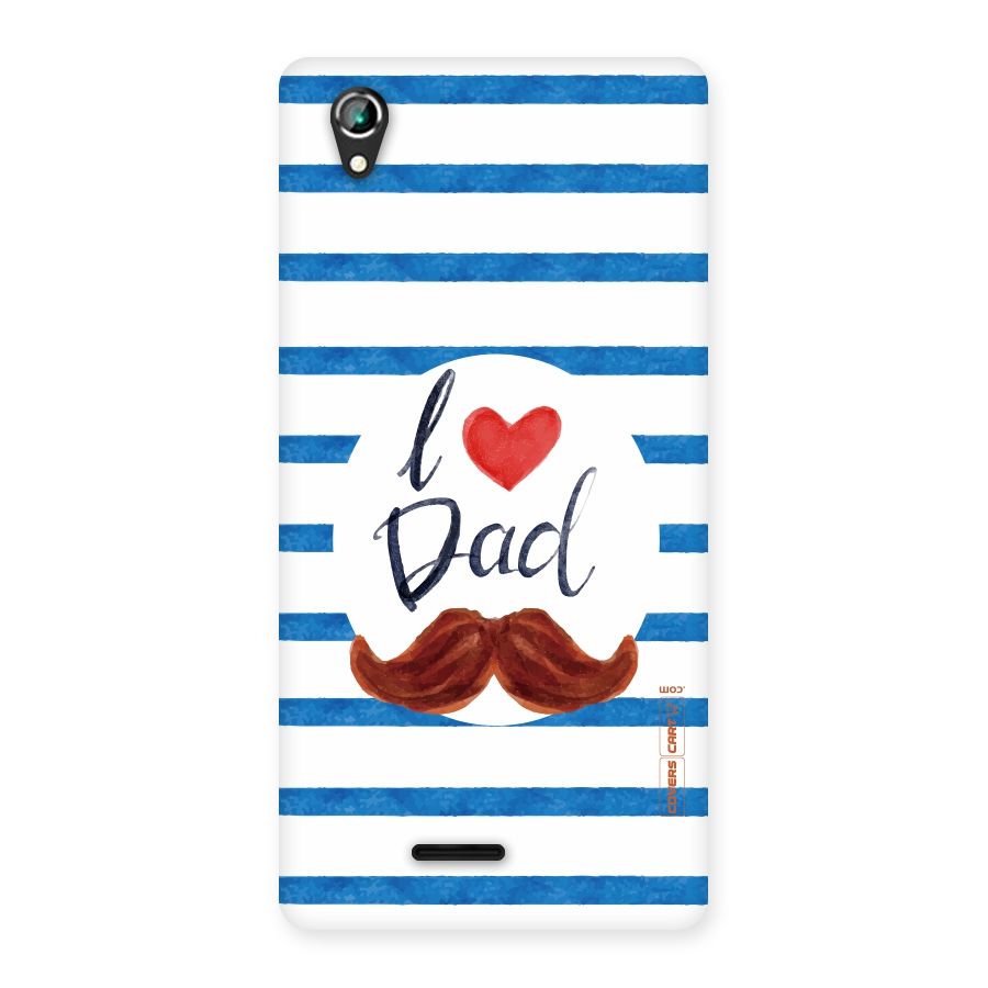 I Love Dad Back Case for Lava Iris 800
