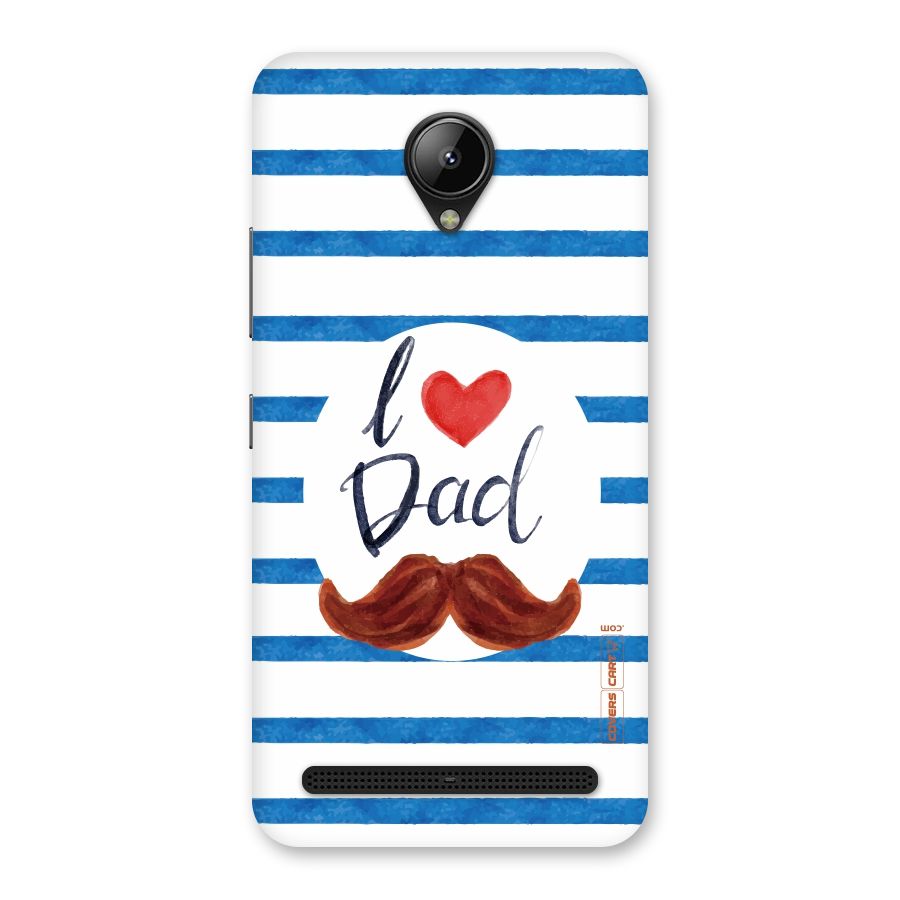 I Love Dad Back Case for Lenovo C2
