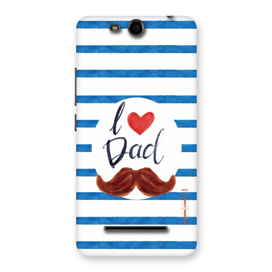 I Love Dad Back Case for Micromax Canvas Juice 3 Q392