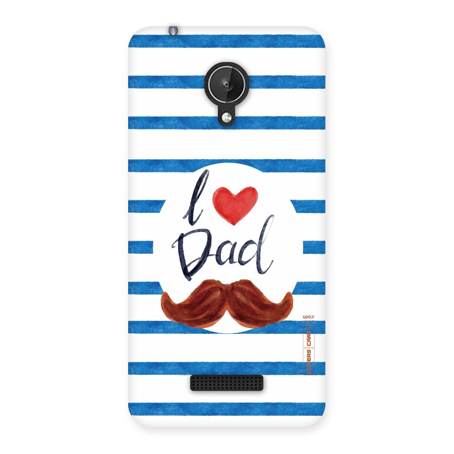 I Love Dad Back Case for Micromax Canvas Spark Q380