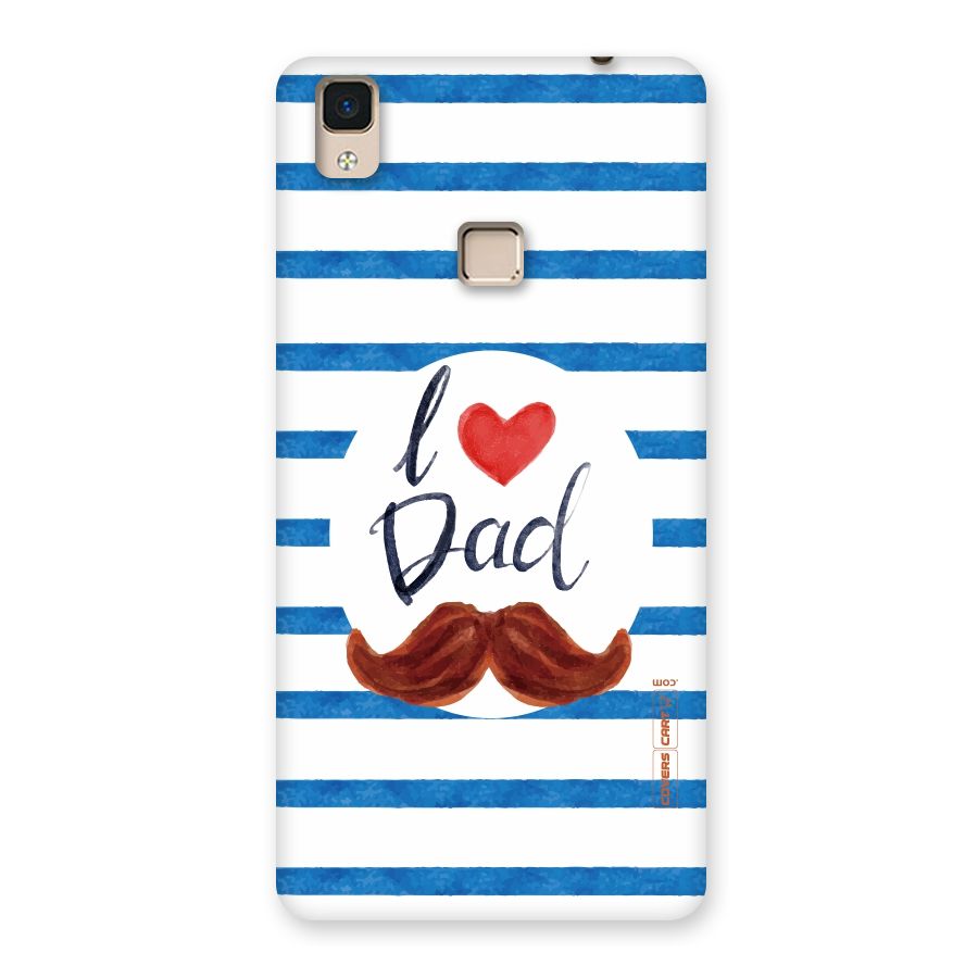 I Love Dad Back Case for V3 Max