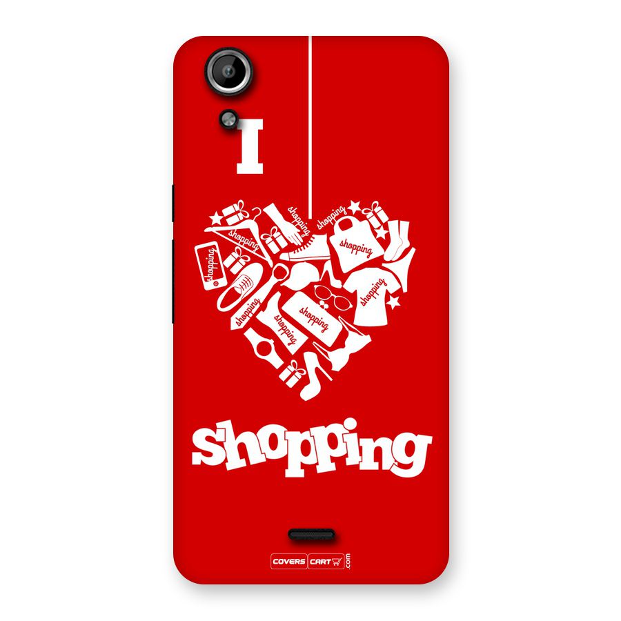 I Love Shopping Back Case for Canvas Selfie Lens