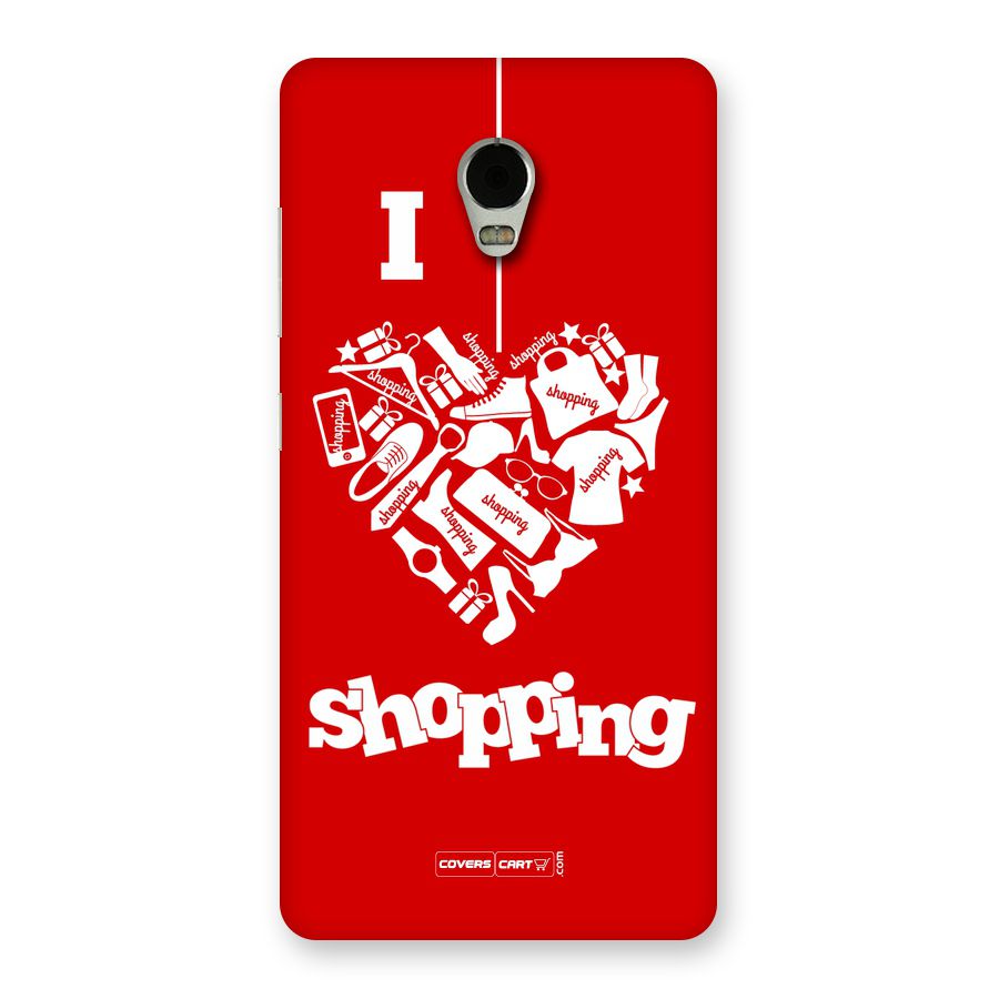 I Love Shopping Back Case for Lenovo Vibe P1