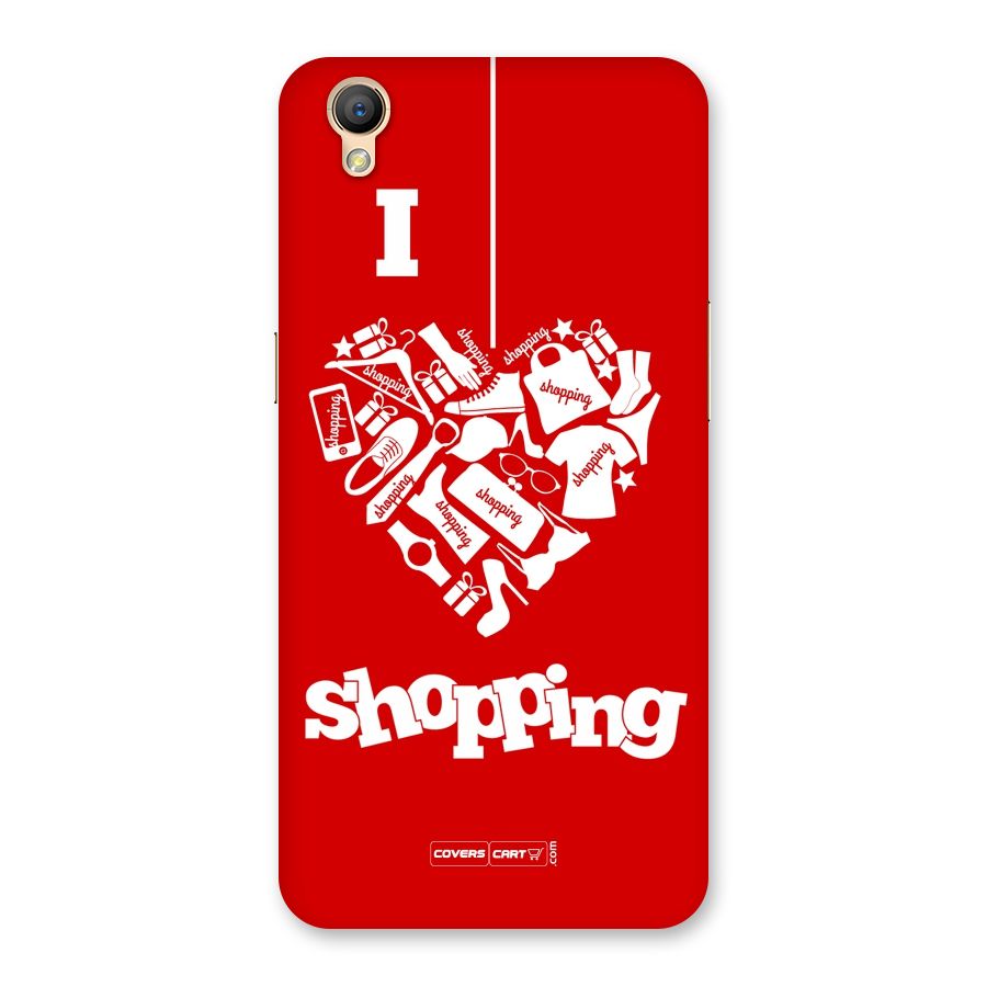 I Love Shopping Back Case for Oppo A37