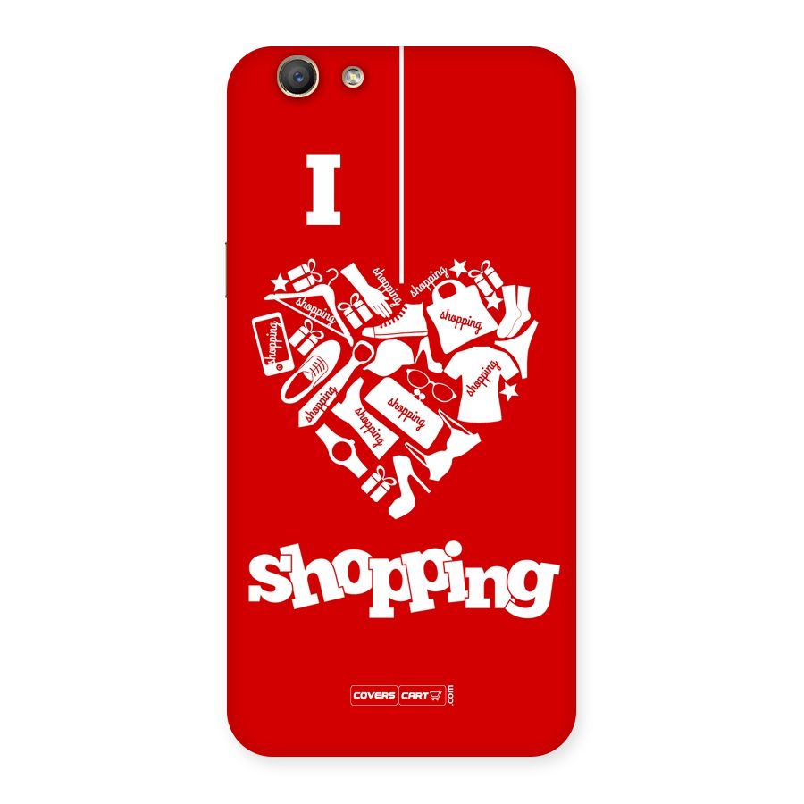 I Love Shopping Back Case for Oppo F1s