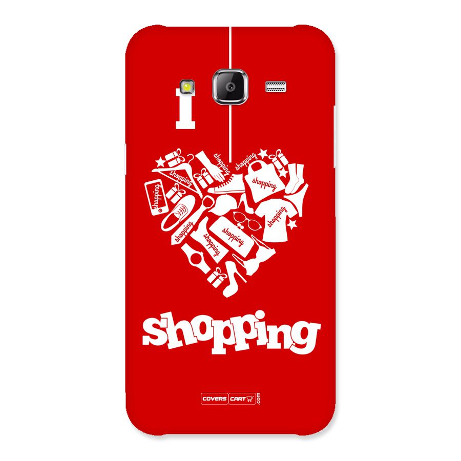 I Love Shopping Back Case for Samsung Galaxy J2 Prime