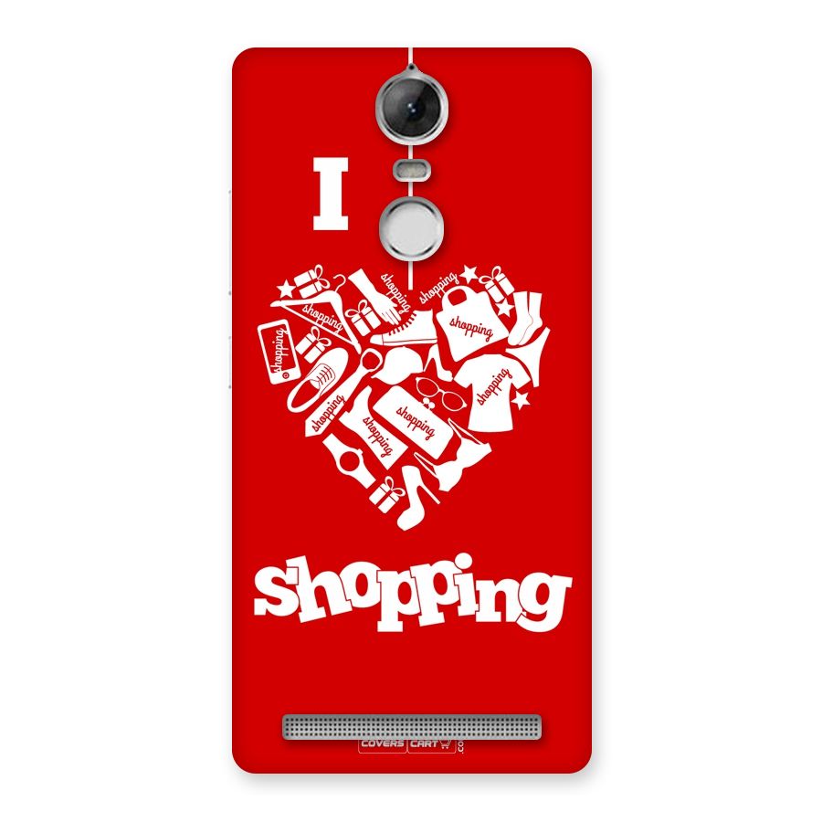 I Love Shopping Back Case for Vibe K5 Note
