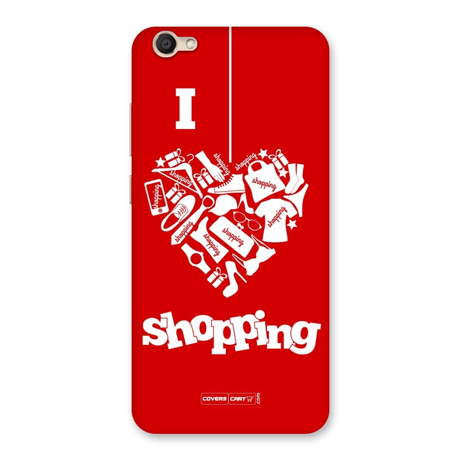 I Love Shopping Back Case for Vivo V5