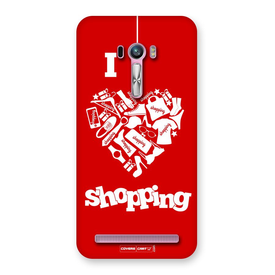 I Love Shopping Back Case for Zenfone Selfie