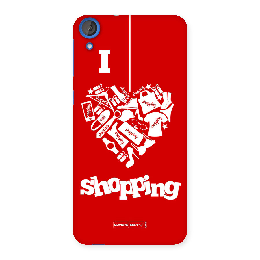 Shopaholic Shopping Love Back Case for HTC Desire 820