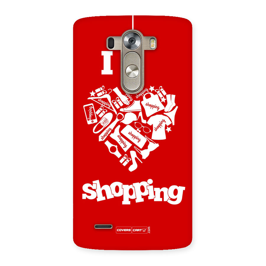 Shopaholic Shopping Love Back Case for LG G3