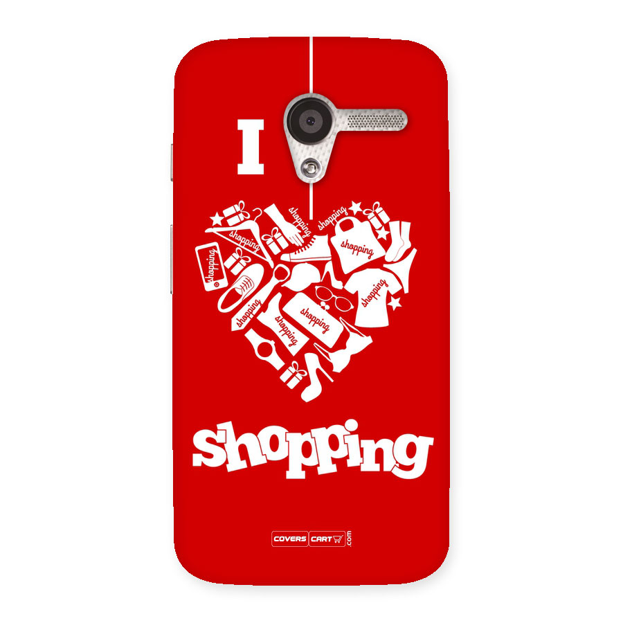 Shopaholic Shopping Love Back Case for Moto X
