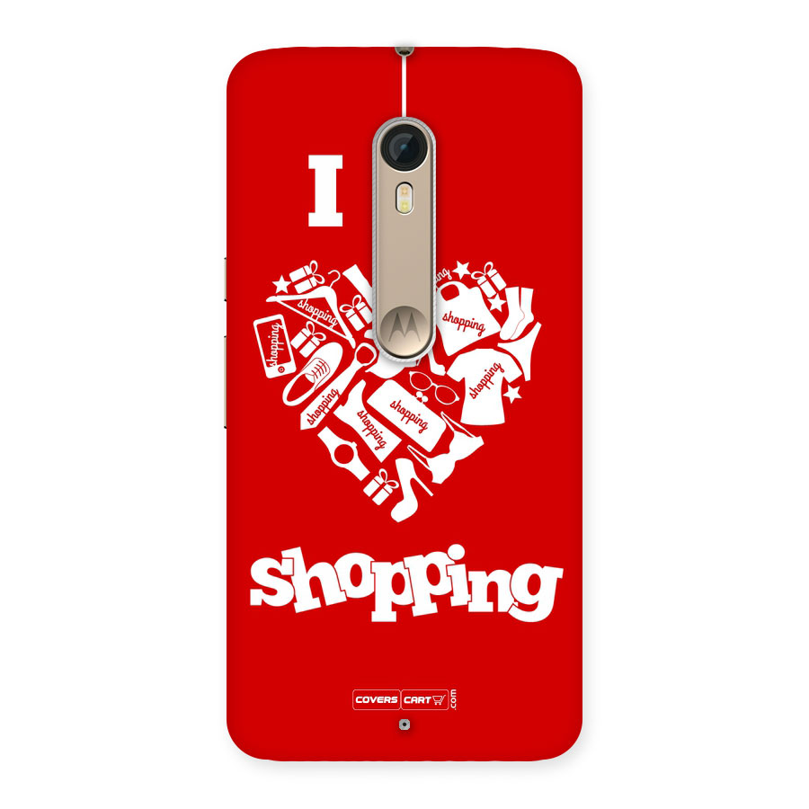 Shopaholic Shopping Love Back Case for Moto X Style