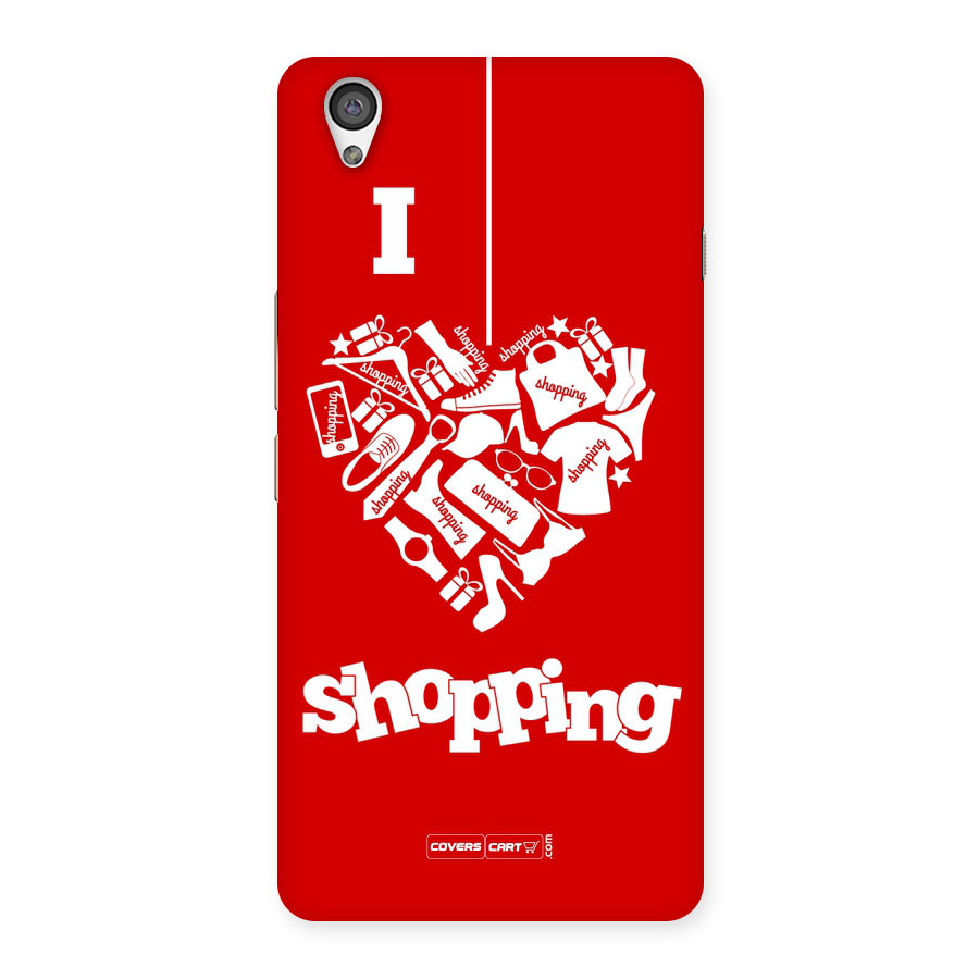 Shopaholic Shopping Love Back Case for Oneplus X