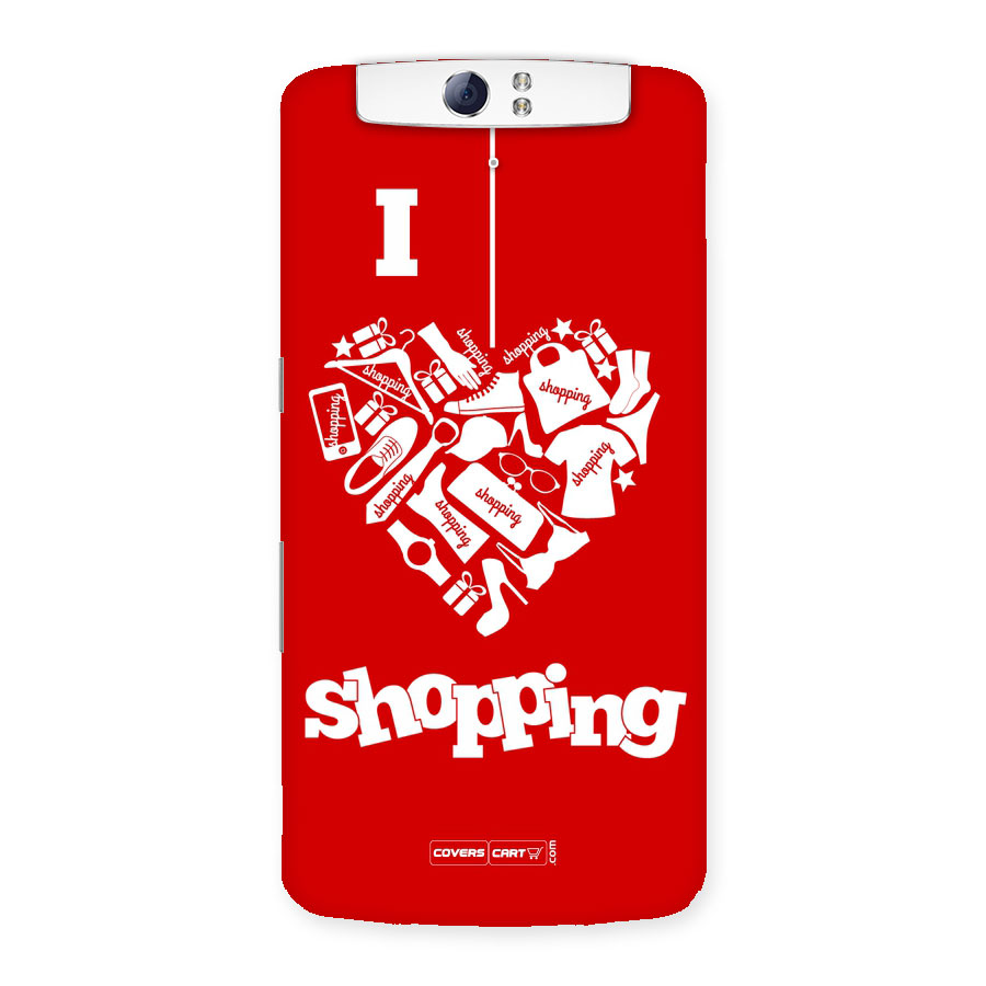 Shopaholic Shopping Love Back Case for Oppo N1