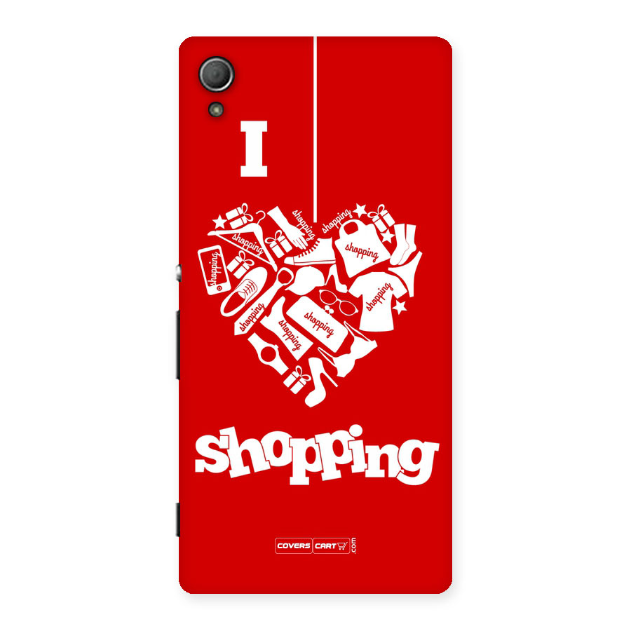 Shopaholic Shopping Love Back Case for Xperia Z4