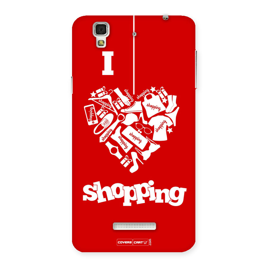 Shopaholic Shopping Love Back Case for Yu Yureka