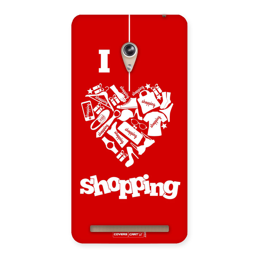 Shopaholic Shopping Love Back Case for Zenfone 6