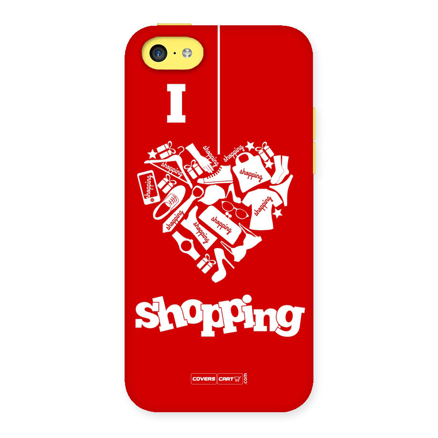 Shopaholic Shopping Love Back Case for iPhone 5C