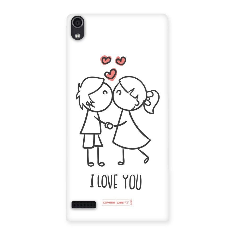 I Love You Back Case for Ascend P6