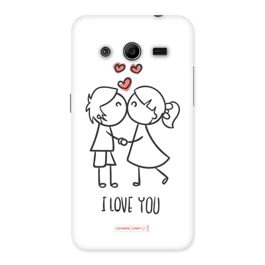 I Love You Back Case for Galaxy Core 2