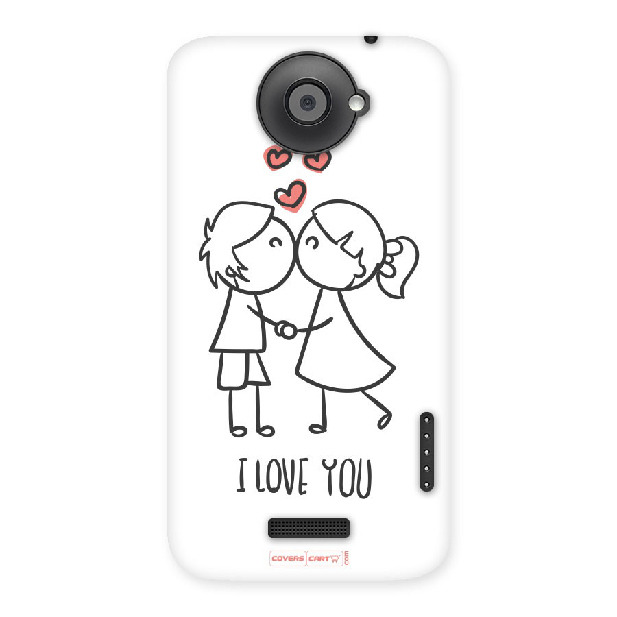 I Love You Back Case for HTC One X