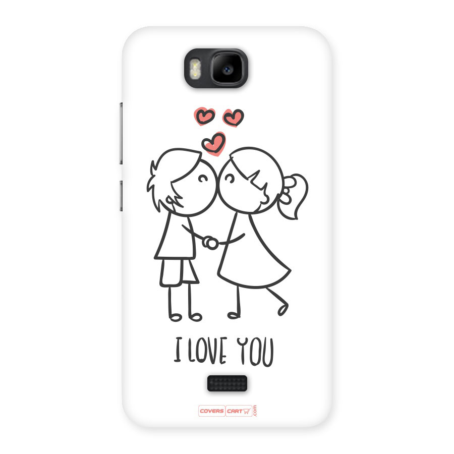 I Love You Back Case for Honor Bee