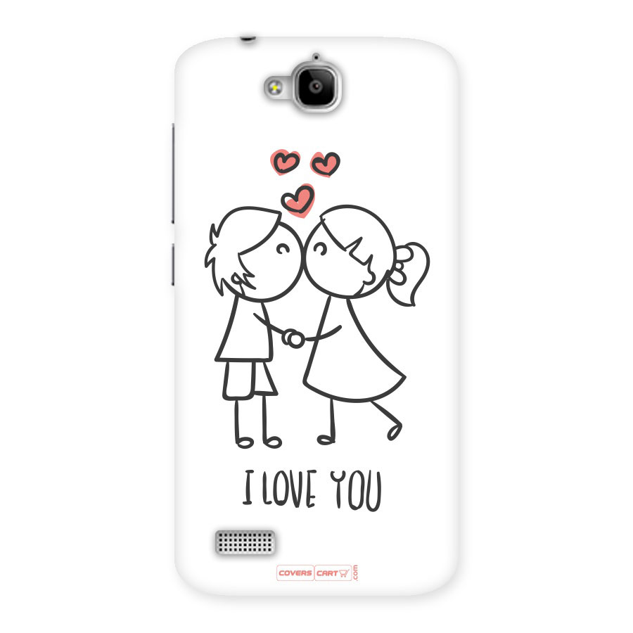 I Love You Back Case for Honor Holly
