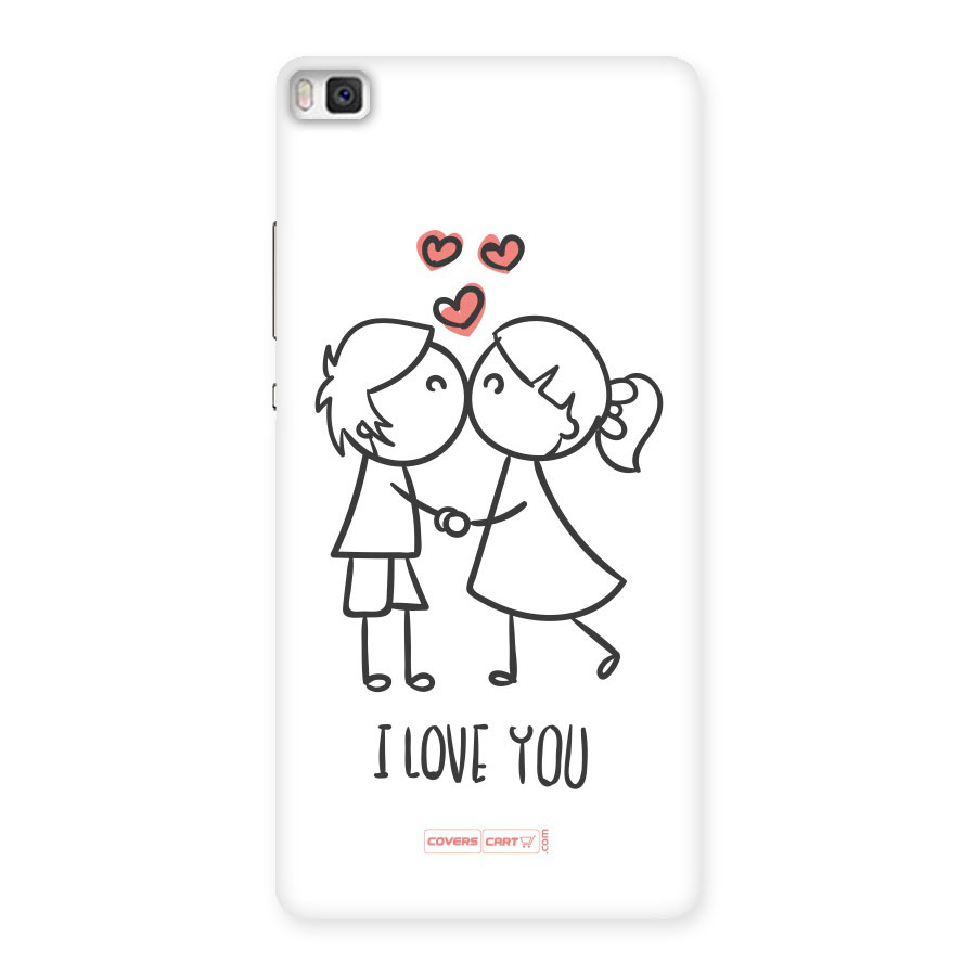 I Love You Back Case for Huawei P8