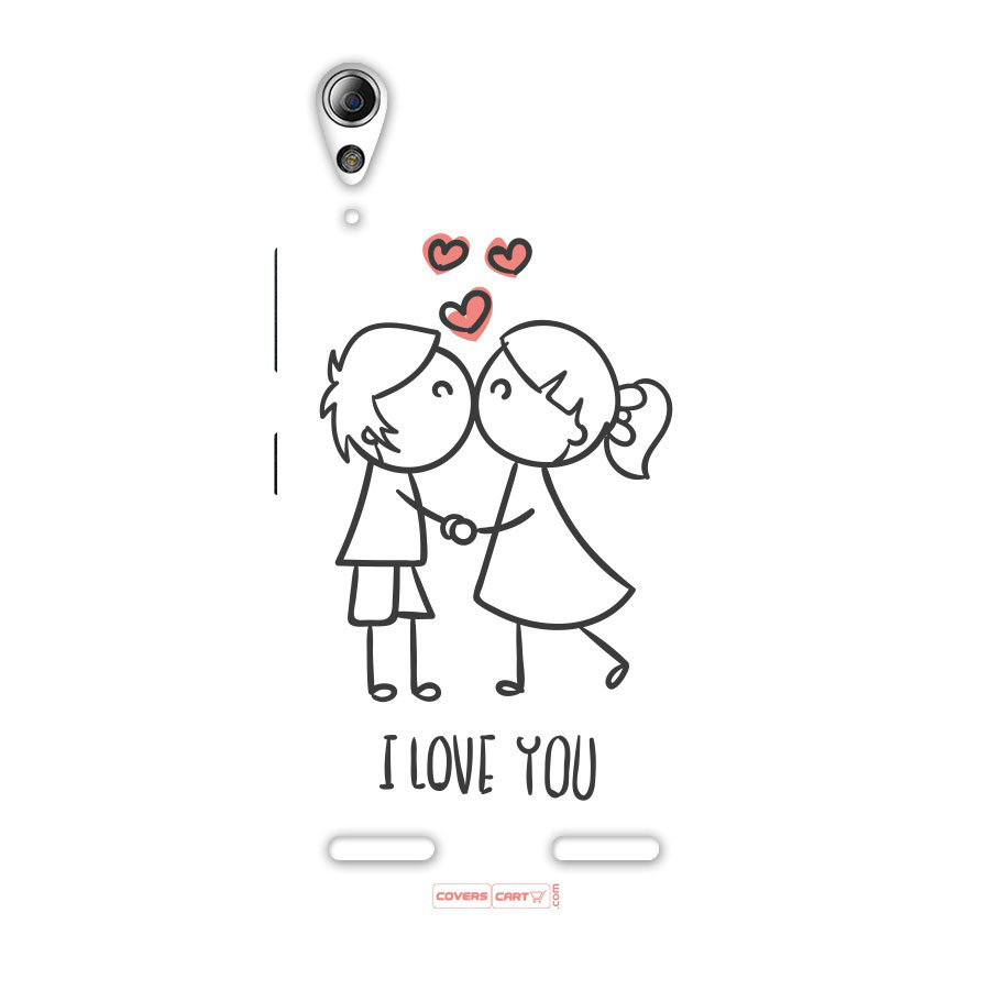 I Love You Back Case for Lenovo A6000 Plus