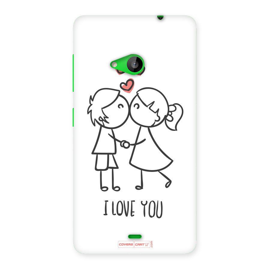 I Love You Back Case for Lumia 535