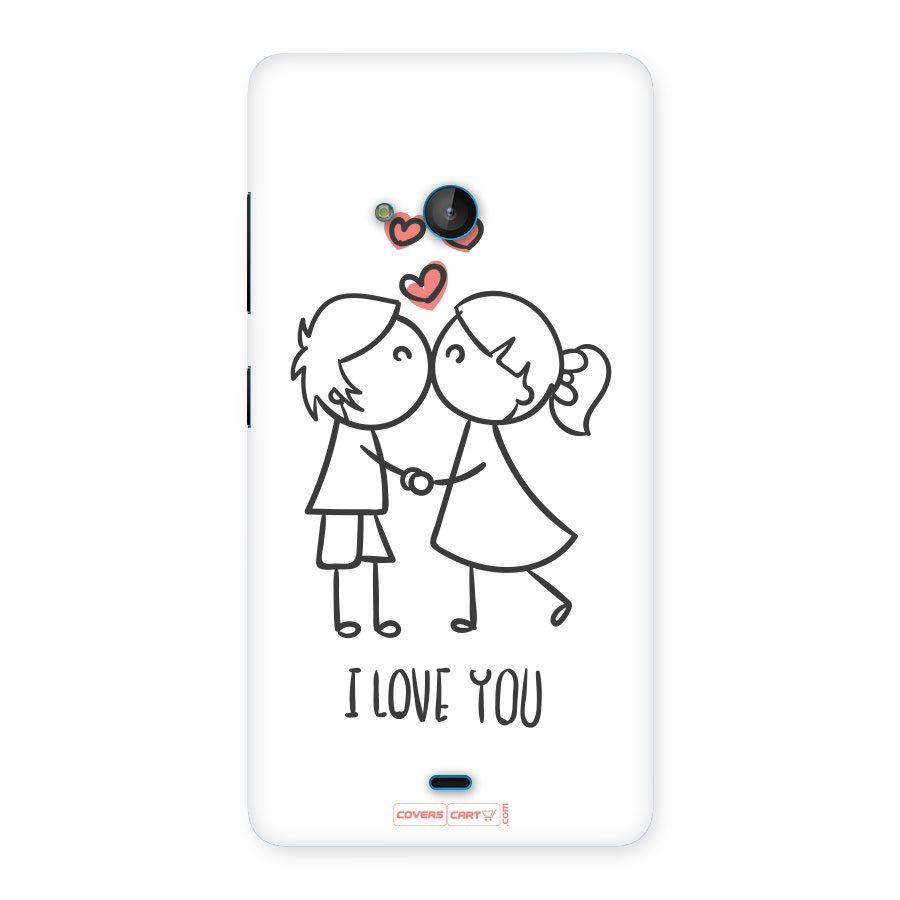 I Love You Back Case for Lumia 540