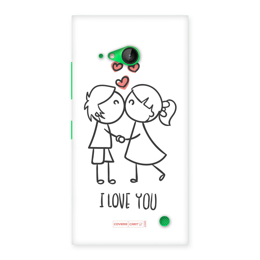 I Love You Back Case for Lumia 730
