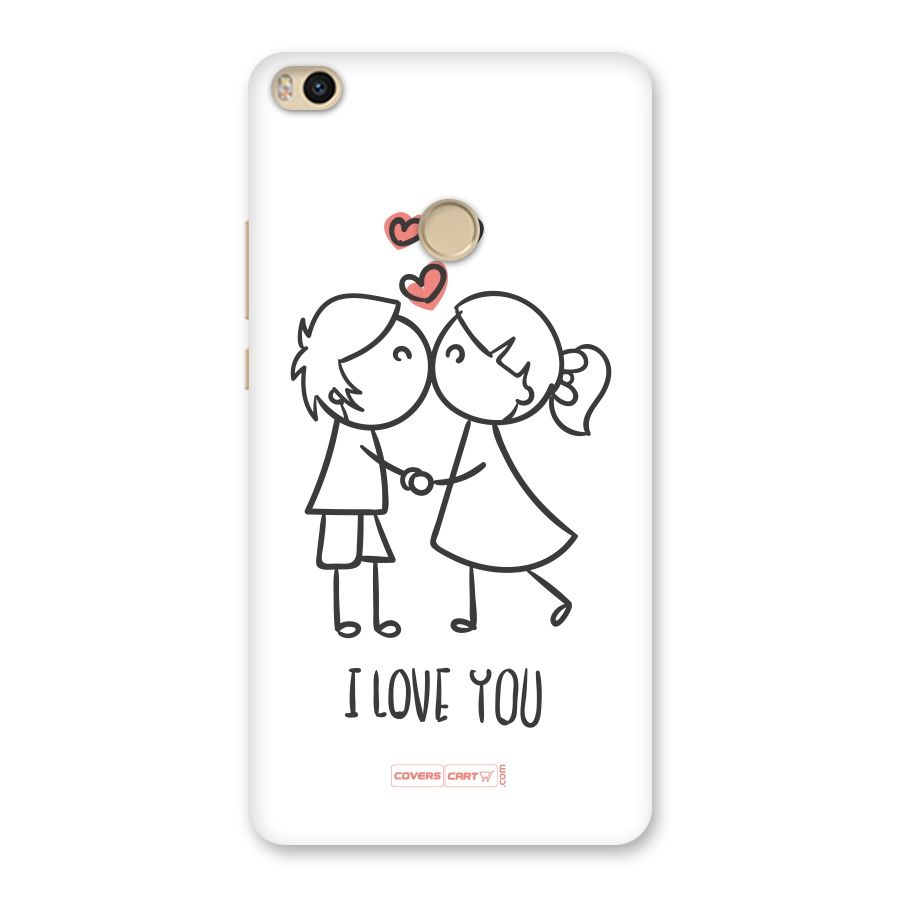 I Love You Back Case for Mi Max 2