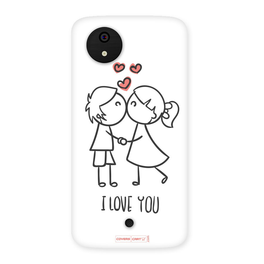 I Love You Back Case for Micromax Canvas A1
