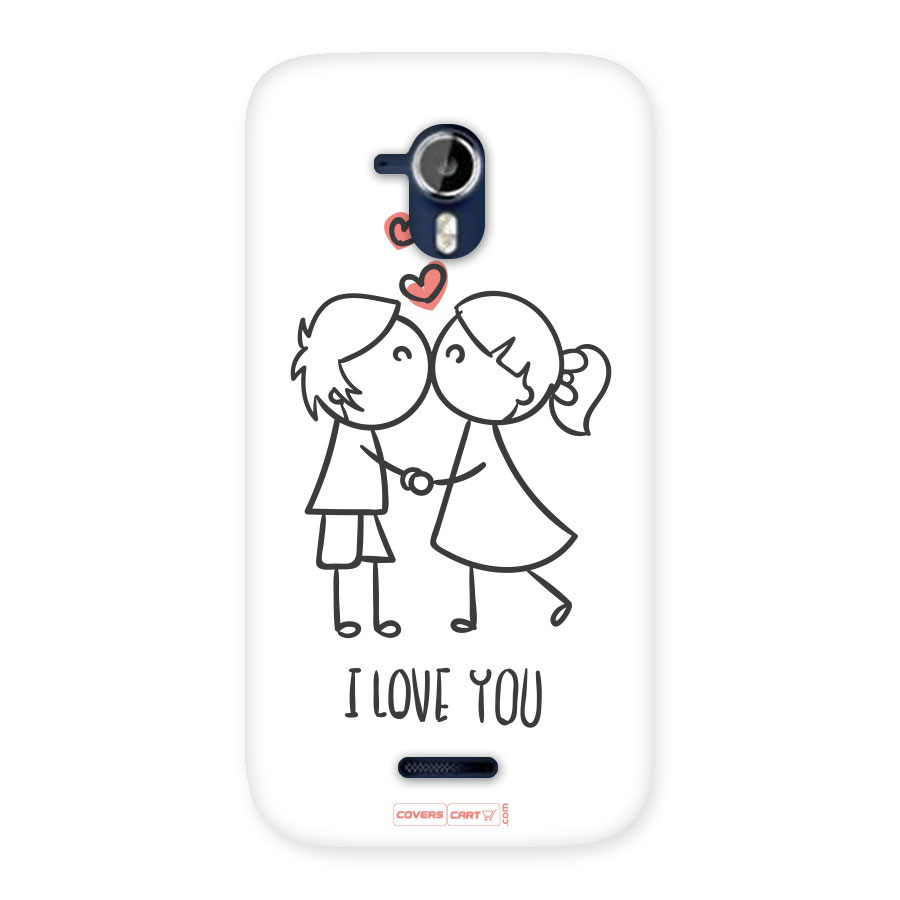 I Love You Back Case for Micromax Canvas Magnus A117