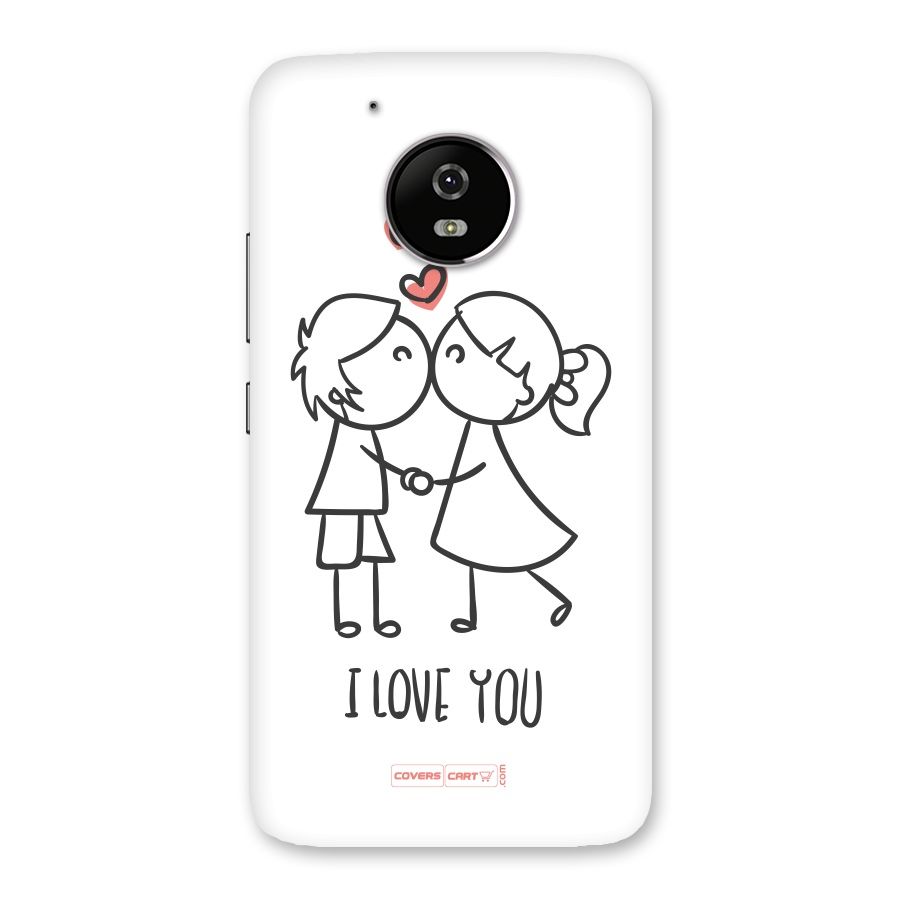 I Love You Back Case for Moto G5