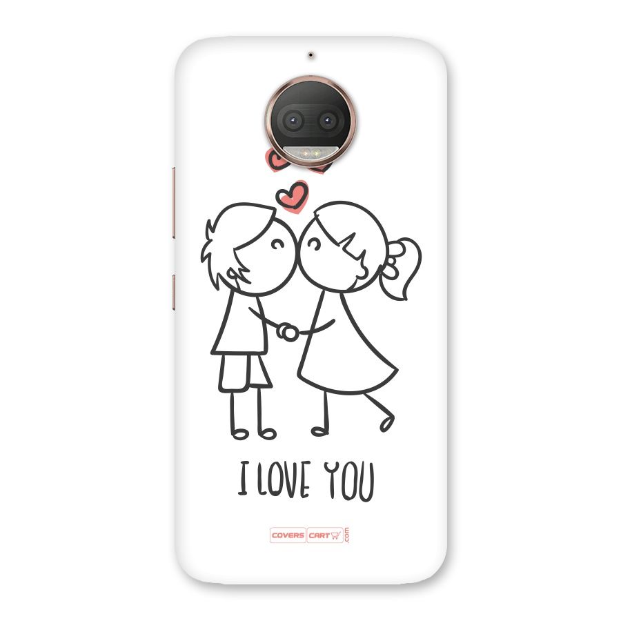 I Love You Back Case for Moto G5s Plus