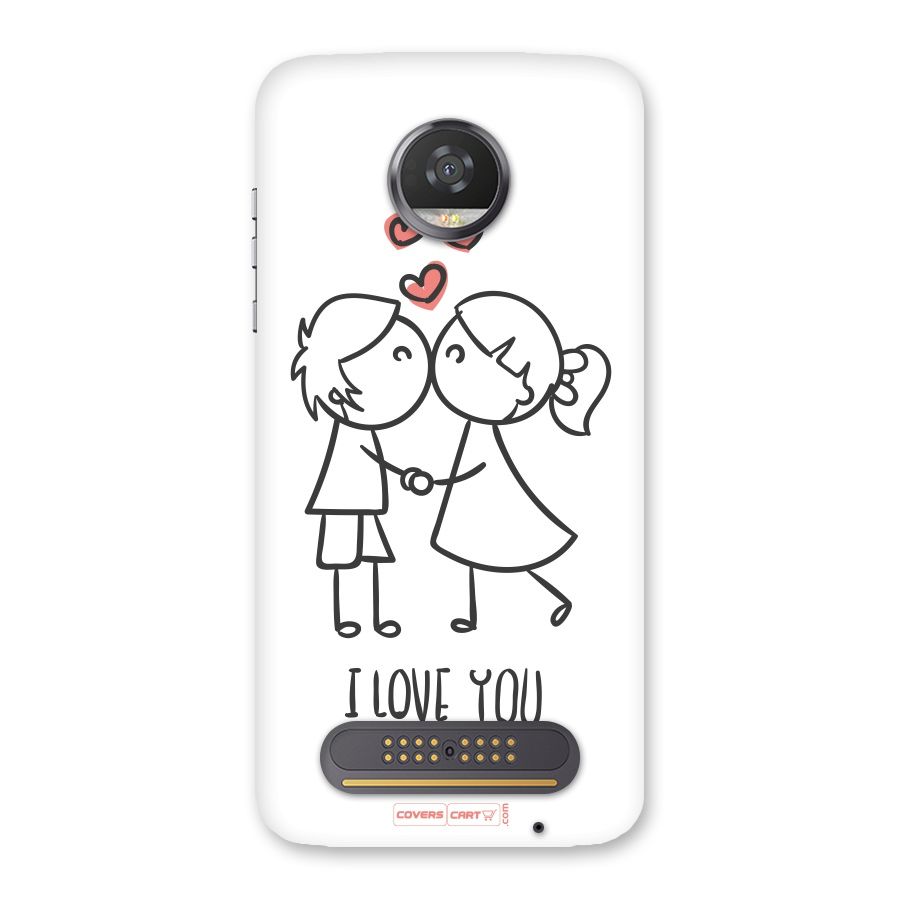 I Love You Back Case for Moto Z2 Play