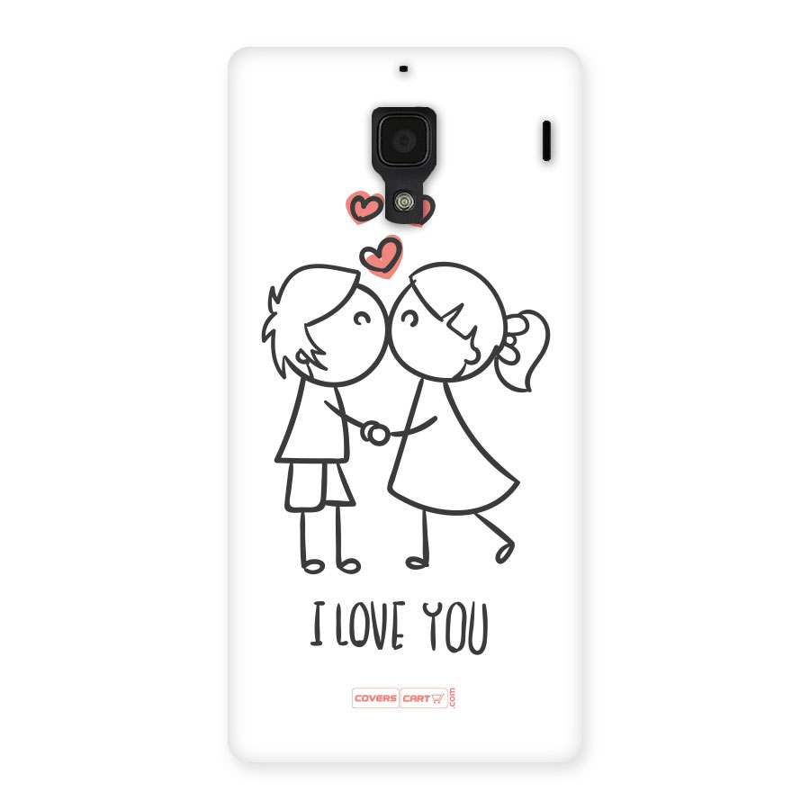 I Love You Back Case for Redmi 1S