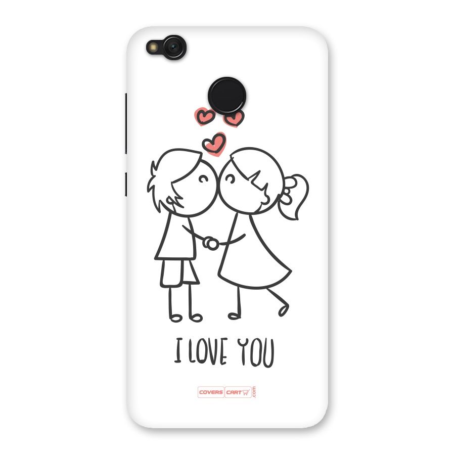 I Love You Back Case for Redmi 4