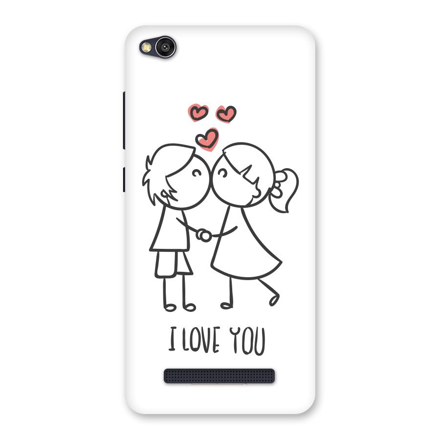 I Love You Back Case for Redmi 4A