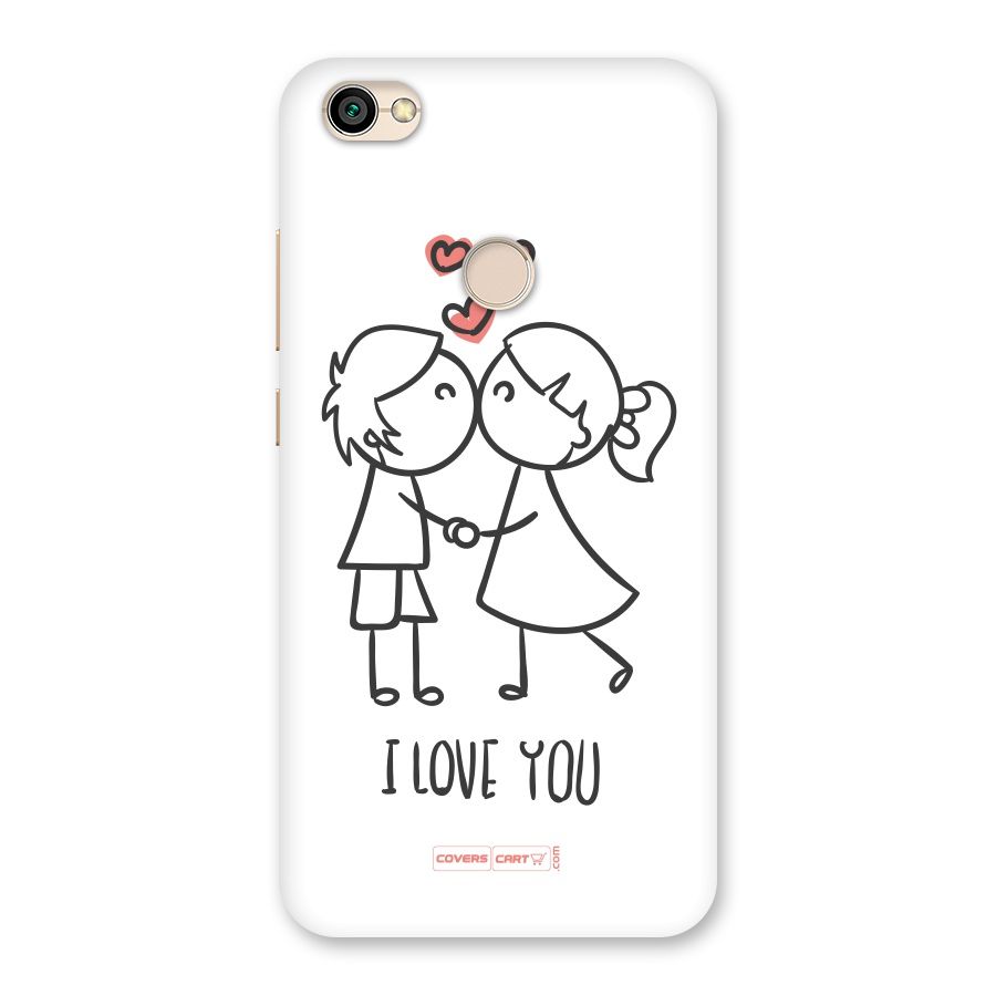 I Love You Back Case for Redmi Y1 2017