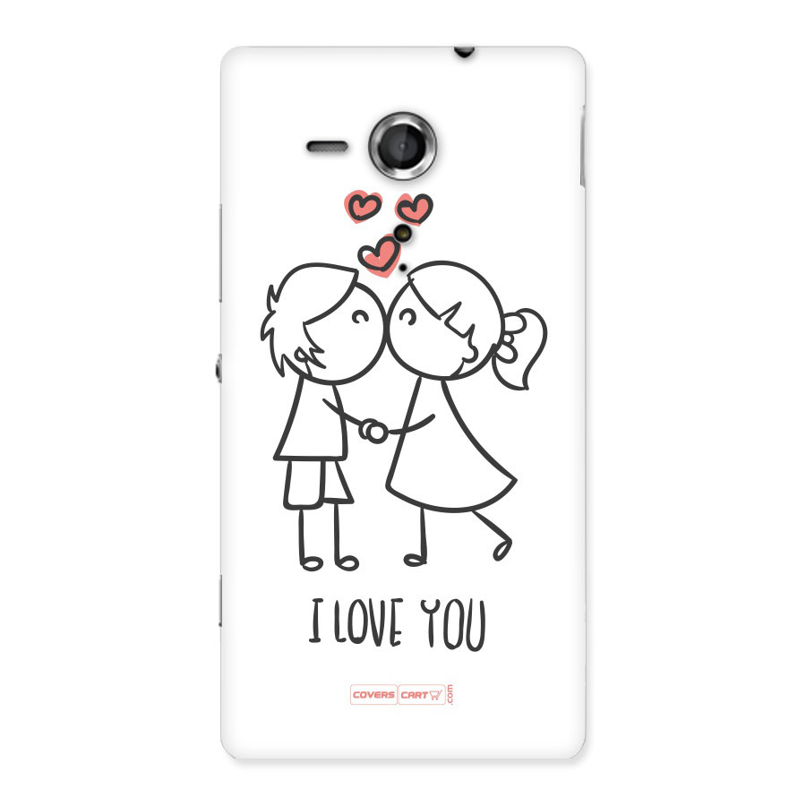 I Love You Back Case for Sony Xperia SP