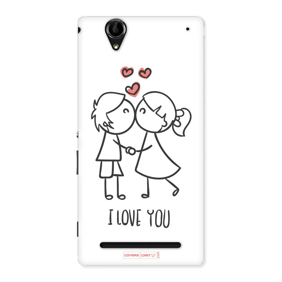 I Love You Back Case for Sony Xperia T2