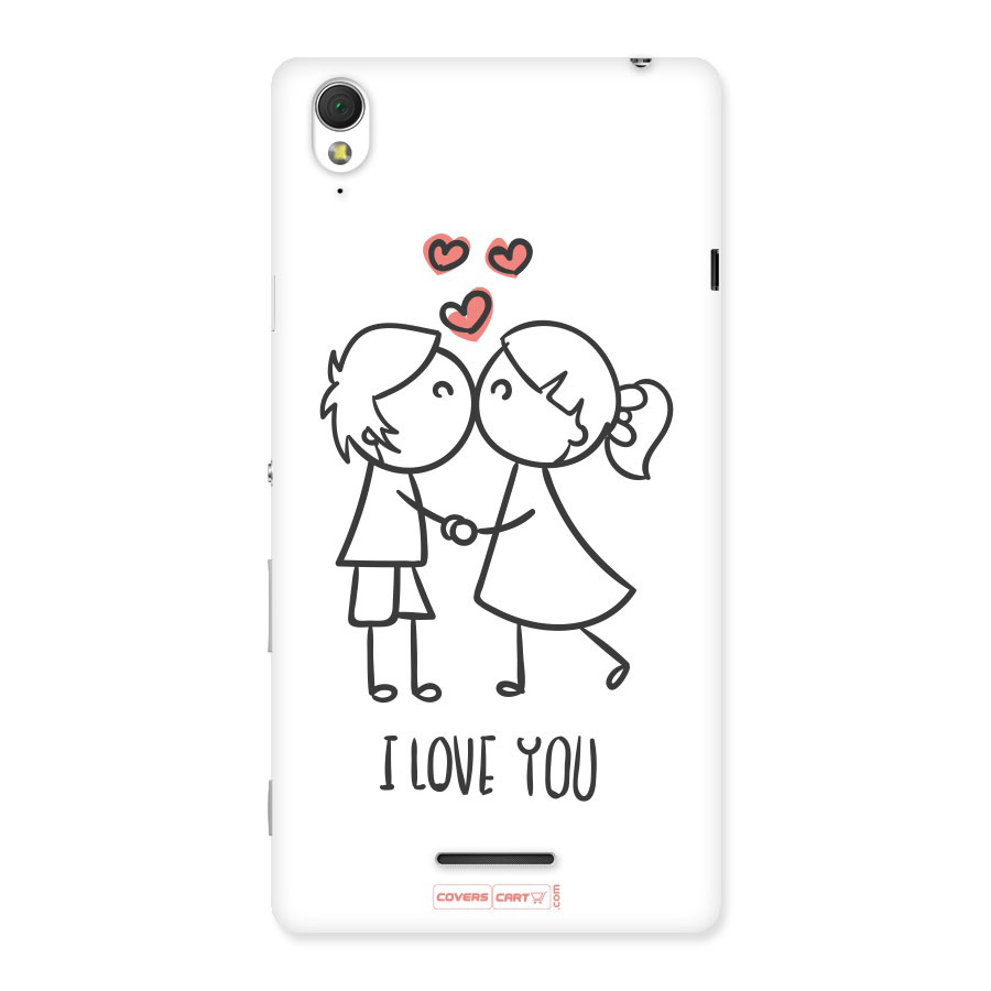 I Love You Back Case for Sony Xperia T3