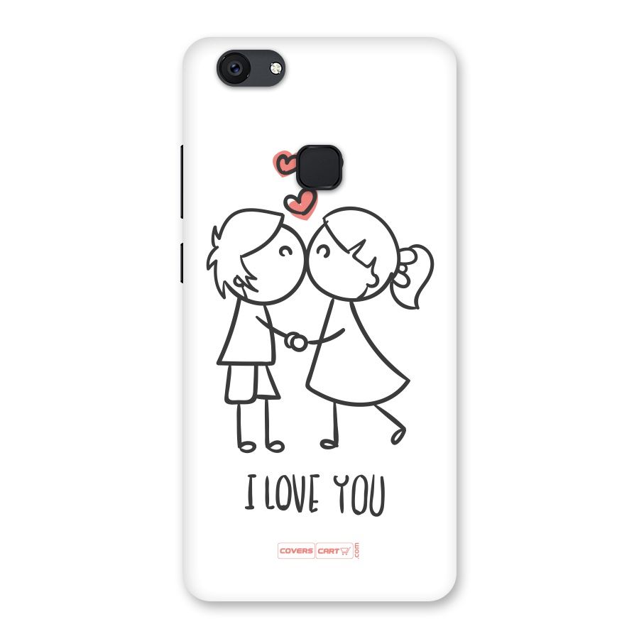 I Love You Back Case for Vivo V7 Plus