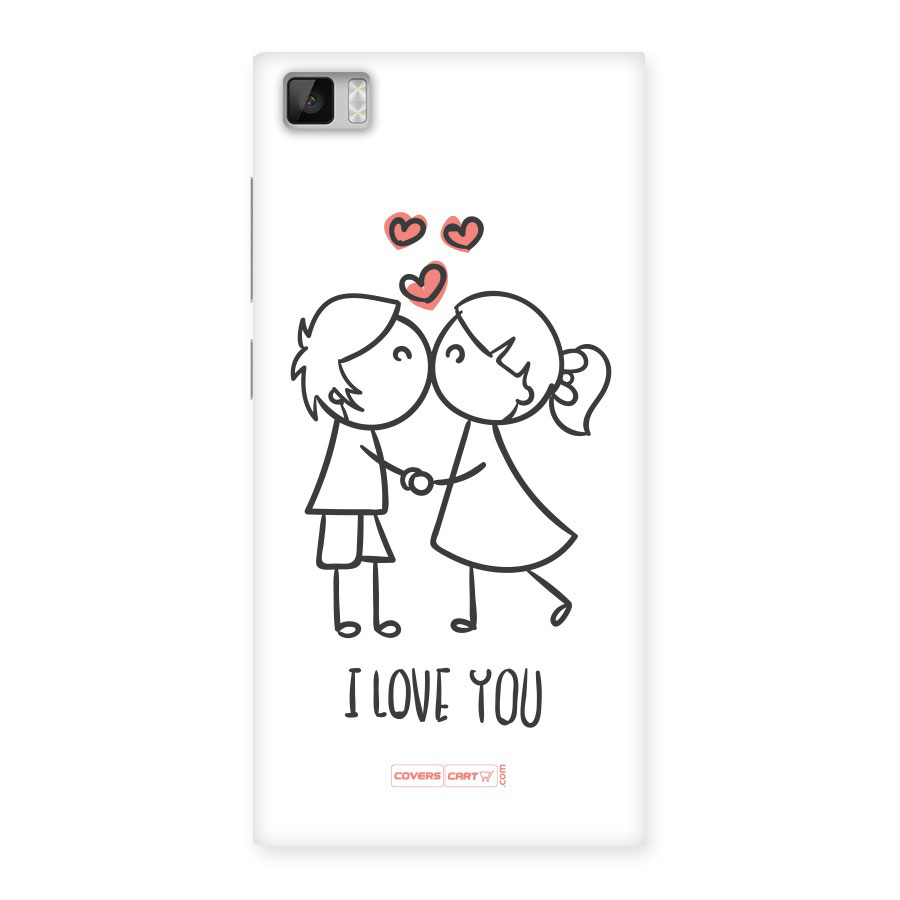 I Love You Back Case for Xiaomi Mi3