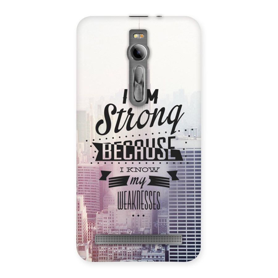 I am Strong Back Case for Asus Zenfone 2