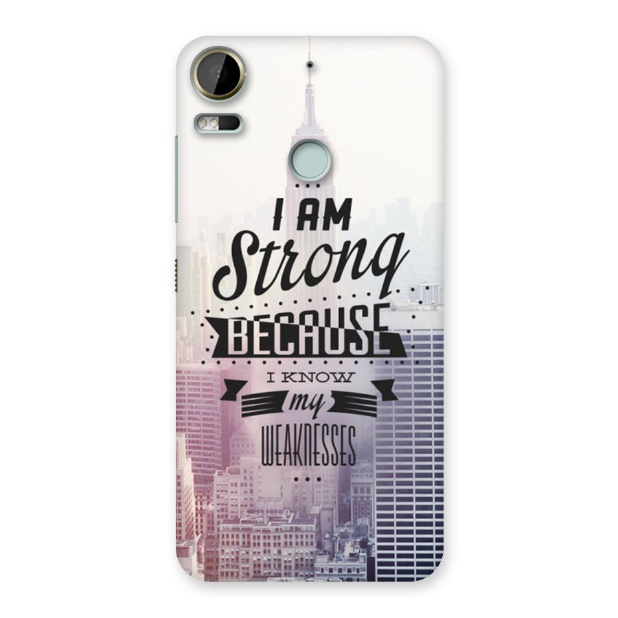 I am Strong Back Case for Desire 10 Pro